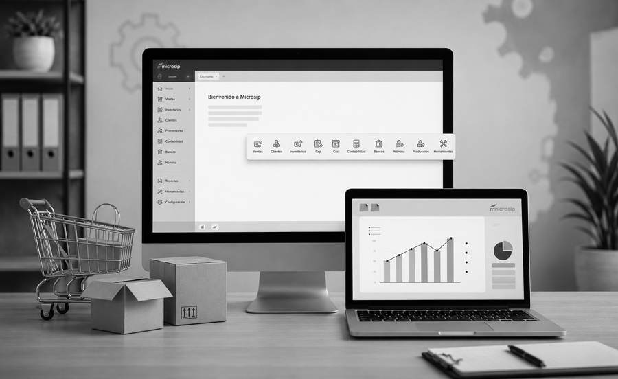 Microsip ERP en escritorio